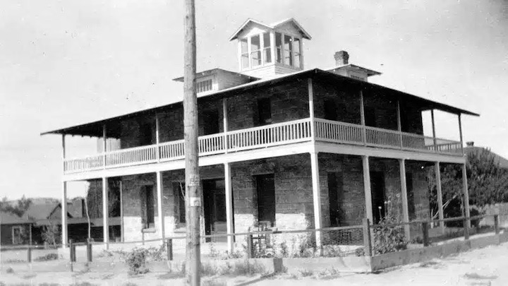 The Bonelli family home in Kingman, Arizona. Bonelli family collection