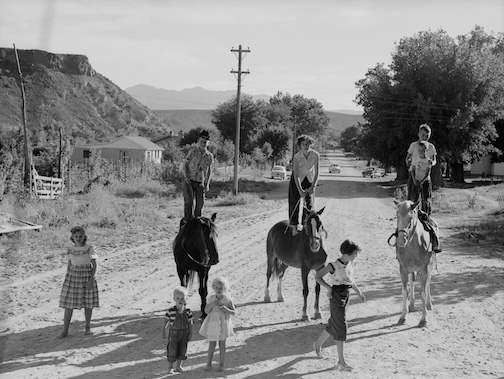 Mary Lynn Ashworth by Ansel Adams / Dorothea Lange; Oakland Museum of California