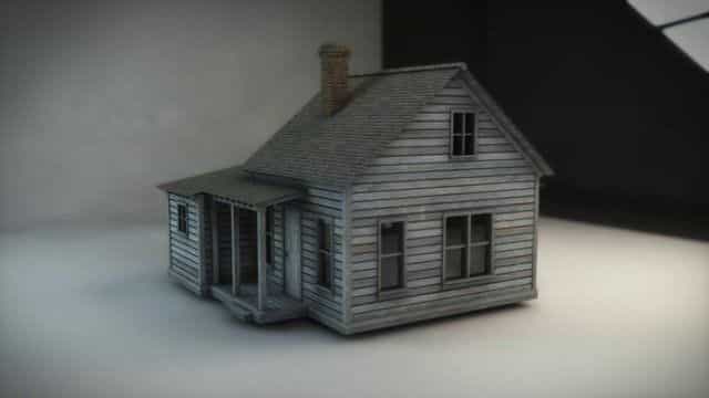 Model of a house