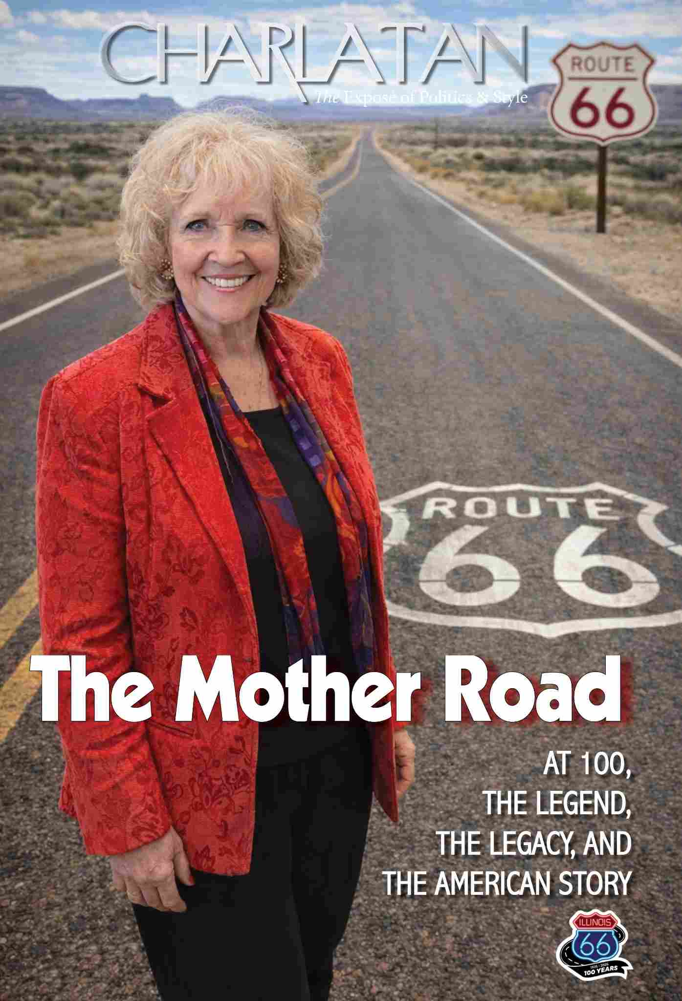 Cover of Charlatan Magazine for Route 66
