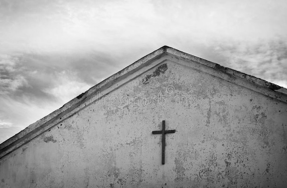 image of an old church