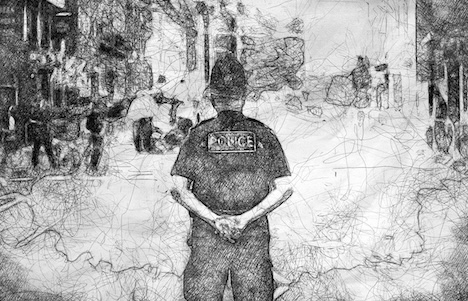 illustration of Police